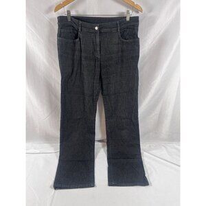 Eileen Fisher Women Denim Pants Size M Organic Cotton Lightweight Soft Stretch